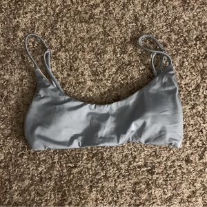 LA hearts light blue bikini top